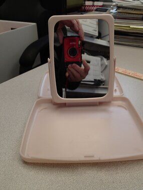 Pink Makeup Mirror
